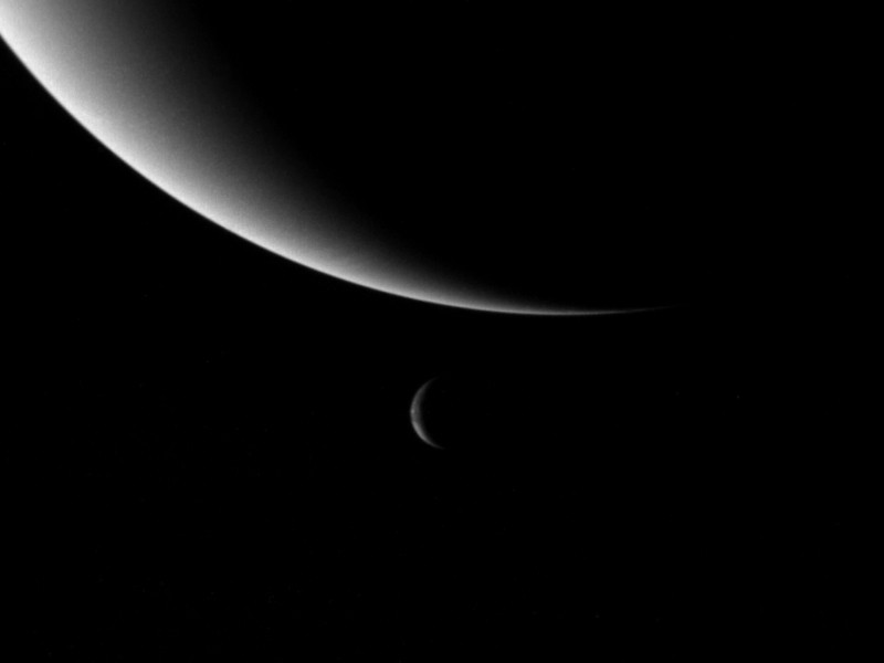 Voyager 2 Neptune and Triton