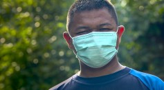 Face Masks Reduce Flow of Particles Produced When Breathing, Talking, Coughing Even With Gaps on the Side, Study Finds