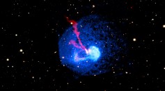 Chandra Catches Slingshot During Collision