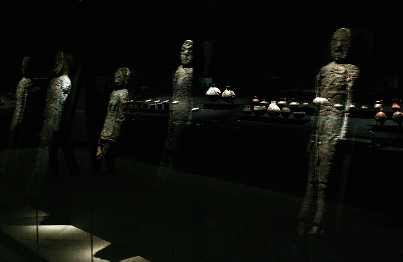 A group of Chinchorro mummies