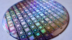 A Wafer of the Latest D-Wave Quantum Computers