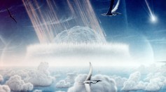 Chicxulub_impact_-_artist_impression.jpg