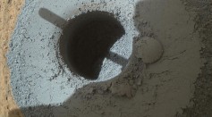 Mars Rover Curiosity Dig Feb. 24
