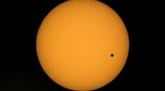 Planet Venus Transits The Sun