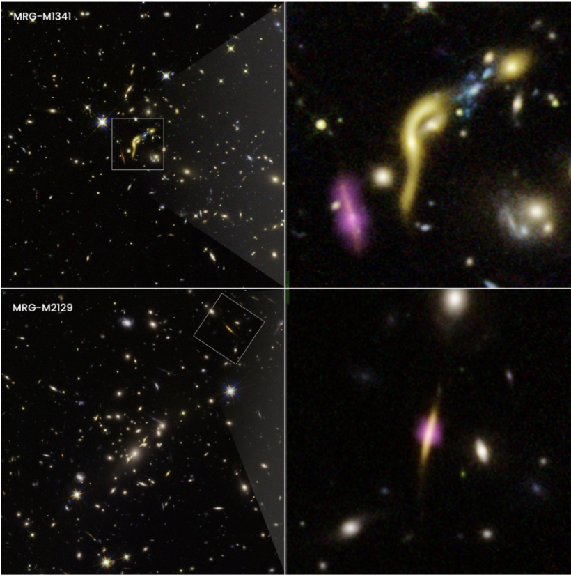 Hubble Finds Early, Massive Galaxies Running on Empty