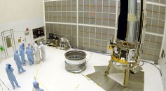 NASA Displays Space Infrared Telescope