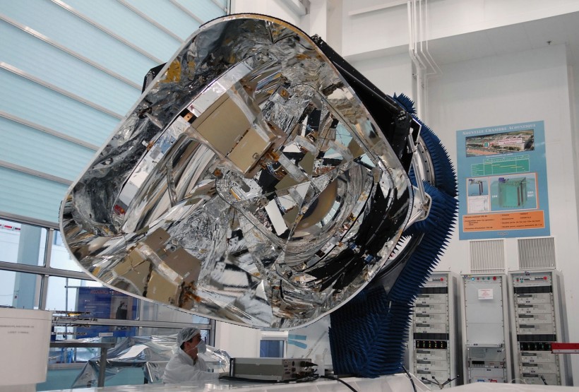 ESA Display Planck 'Big Bang' Satellite In Cannes