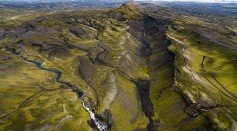 Eldgjá Volcanic Canyon Iceland 