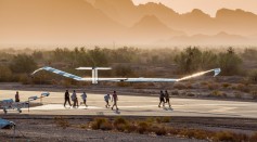 Zephyr 2021 Test Flight Campaign - Take off (2) Airbus Zephyr Solar High Altitude Platform System (HAPS)