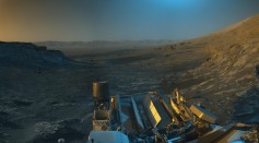 A Picture Postcard From Curiosity's Navcams / Navigation Camera (MSL)