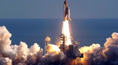 Space Shuttle Columbia Lifts Off