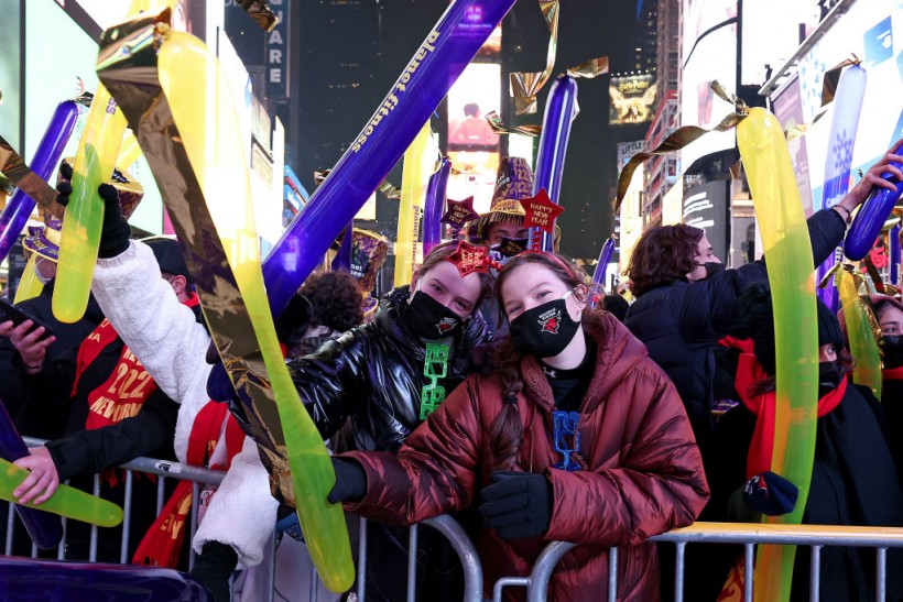 Times Square New Year's Eve 2022 Celebration