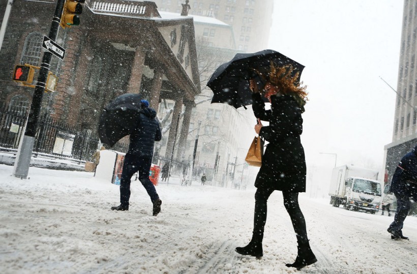 Massive Snowstorm Brings Up To Foot Of Snow To Large Swath Of Northeast