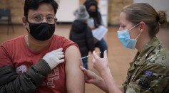 Army Reserve Centre Hosts Walk-in Covid Vaccination Site