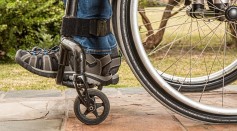  Electrical Implant Helps Paralyzed Man to Regain Ability to Walk Using Framed Walking Wheels