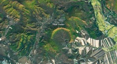 Yilan Impact Crater in China