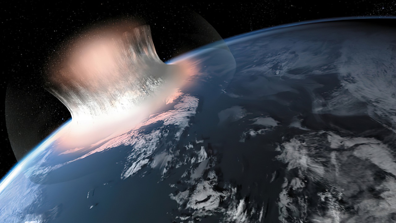 asteroids hitting earth