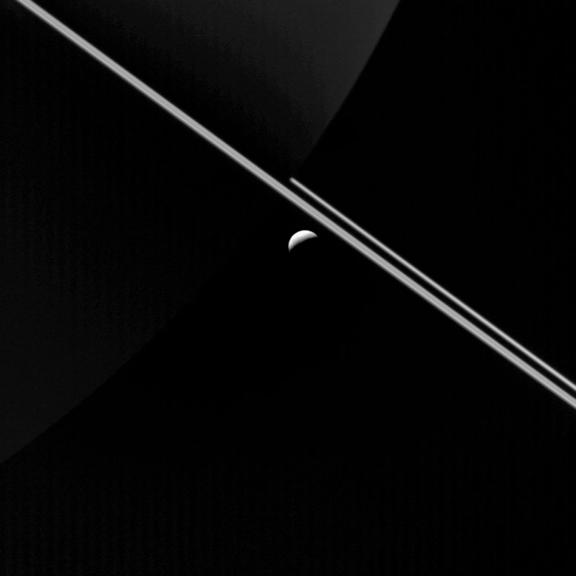 Saturn And Its Rings