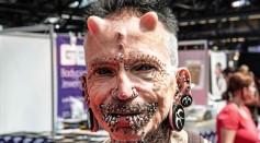 GERMANY-TATTOO-CONVENTION