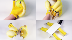 Banana Fingers: MIT Develops Robotic Gloves for Assistive Hand Movement and Sensing Experience