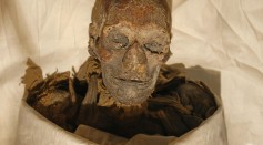 The mummified remains of Queen Hatshepsu...