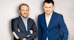 vidby co-founders Eugen von Rubinberg and Oleksandr Konovalov