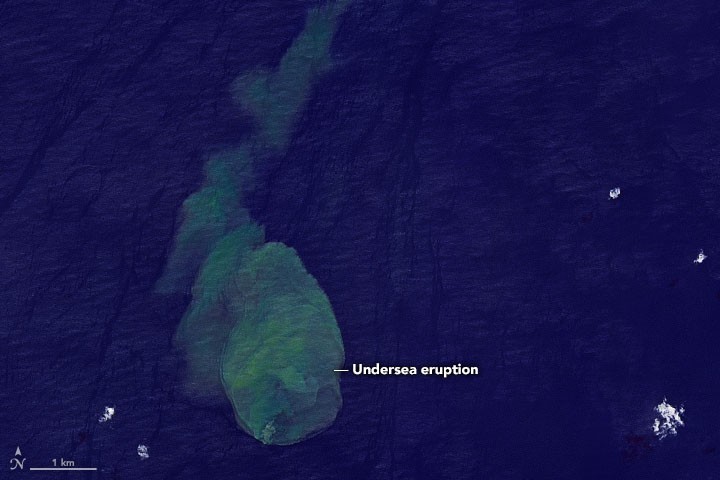 Submarine Eruption of Kavachi Volcano
