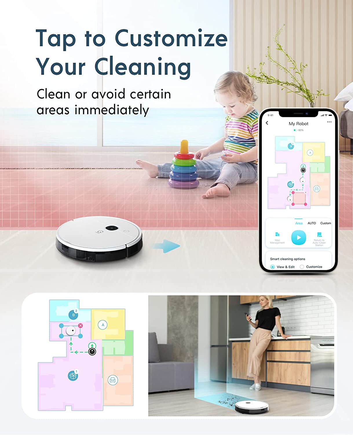 Leave No Trace Behind With yeedi Vac Max Robot Vacuum and Mop That Smartly  Sweeps Your Floor