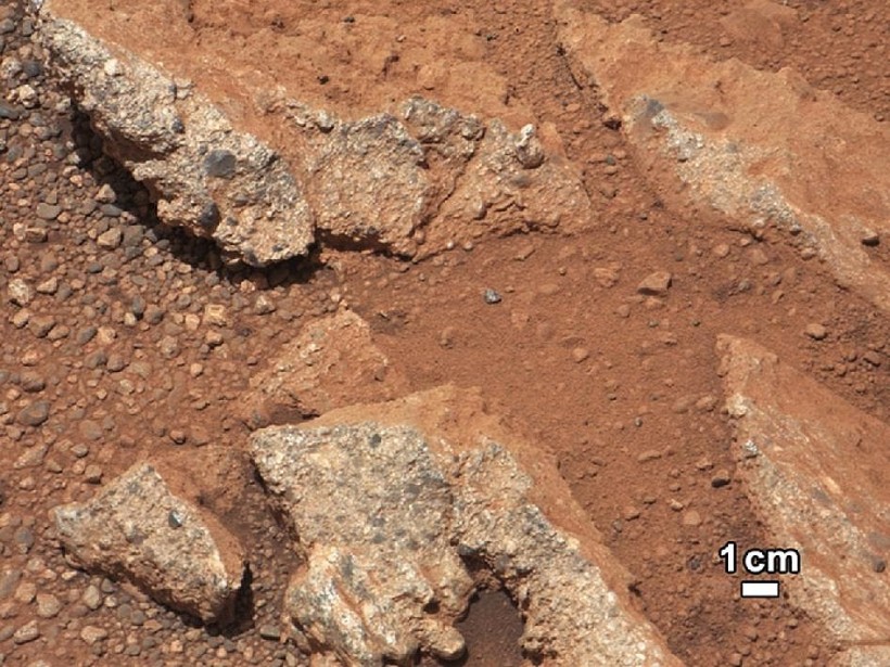 Image of a Martian Surface from NASA’s Curiosity Rover