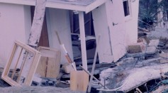 Alaska 1964 Good Friday earthquake damage.