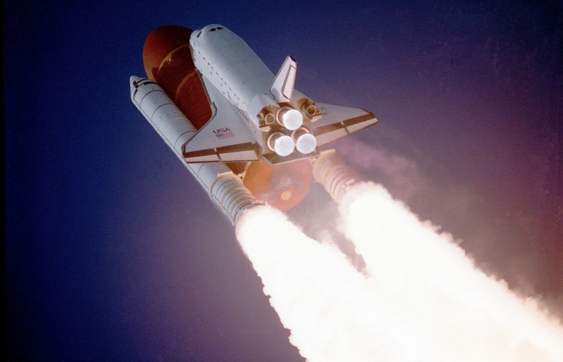 Space Shuttle Lift Off