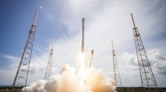 Rocket launch space lift-off