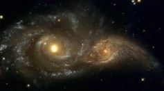 Ngc 2207 Spiral Galaxy Light Year
