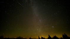 Meteor Milky Way Sky