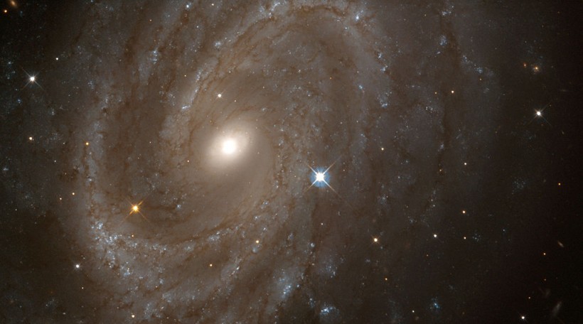 Nasa Hubble Space Telescope Shows The Spiral Galaxy Ngc 4603 The Most Distant Galaxy In Which A S