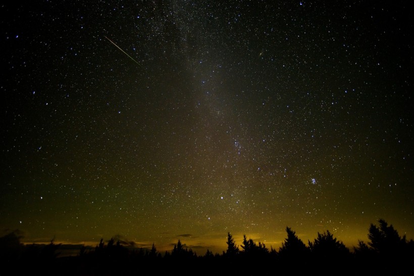 Meteor Milky Way Sky