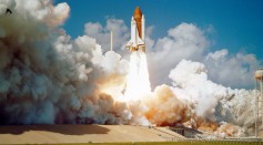 Space Shuttle Challenger Launches