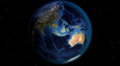 Earth Globe Sea Trenches