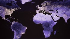 World Night Shot Satellite Image