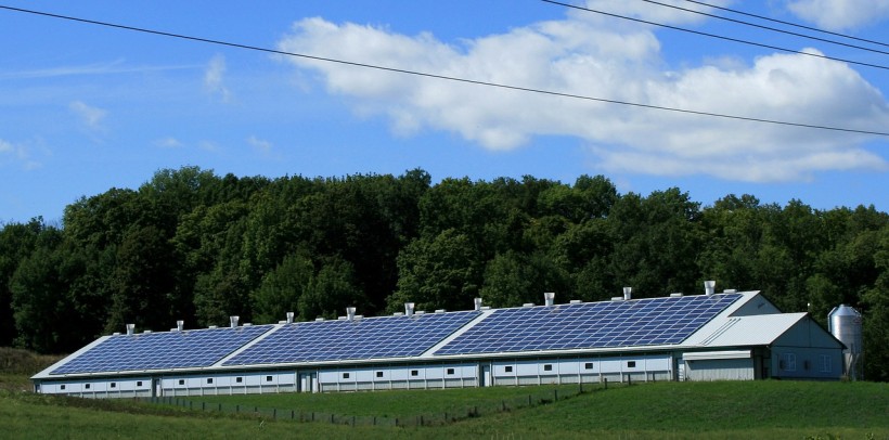 Solar Power Barn