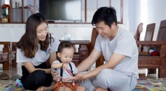 Family Home Asian Playtime
