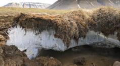 Permafrost melting