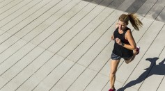 Running Woman Fitness Runner