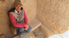 Kathleen Martinez, an Egyptologist from