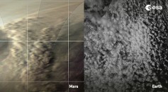  Earth-like Clouds Found on Mars After Dust Storms Despite Having Different Atmospheres