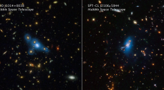  Hubble Space Telescope Detects 'Ghost Light' From Wandering Stars Scattered Across the Cluster