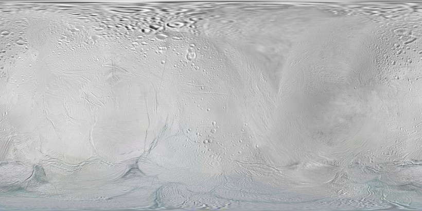  Saturn's Icy Moon Enceladus Mysteriously Covered in Deep Snow; How Is It Possible?