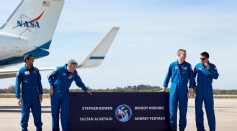 The SpaceX Crew-6 Mission Astronauts Arrive To Kennedy Space Center For Weekend's Launch