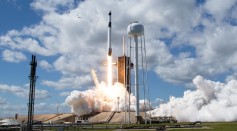 SpaceX Crewed Mission Launches To International Space Station