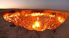 Fiery Pit in Turkmenistan Dubbed 'Gateway to Hell' Has Been Spewing Methane for 50 Years